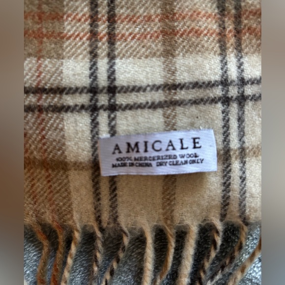 CHICOS Boiled Wool Camel Jacket, with a FREE Wool Scarf as a Bonus! - Picture 5 of 16